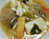お鍋残り野菜に+してけんちん鍋風+うどん作り方2写真