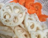 フライパンで作るれんこんのきんぴら作り方3写真