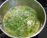 簡単！小松菜ツナ豆腐のお味噌汁作り方2写真