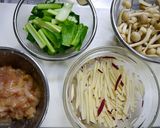 簡単！小松菜と薩摩芋とお肉の蜂蜜醤油炒め作り方2写真