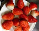 レンジで簡単♪翌日もモチモチいちご大福作り方1写真