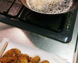 鶏肉のゆず胡椒味噌漬け焼きのフライ作り方2写真