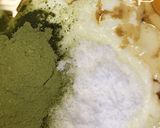簡単ヨーグルトで抹茶チーズケーキ作り方1写真