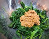 ほうれん草の納豆和え作り方2写真
