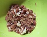 豚肉のピリ辛味噌炒め作り方1写真