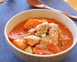 簡単＆栄養満点✿チキンのトマト煮込み✿作り方10写真