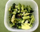 野沢菜おにぎり作り方1写真