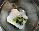 野沢菜おにぎり作り方3写真