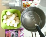 白玉入り羊羮作り方1写真
