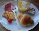作ったパンで朝ごはん２作り方3写真