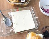 レアチーズとりんごの甘煮のグラスデザート作り方8写真