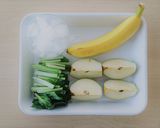 梨と小松菜のスムージー作り方1写真