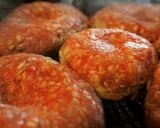 ダイエットにもち麦ハンバーグ簡単絶品作り方3写真