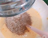 Wチョコクリーム、苺入りブッシュドノエル作り方13写真