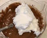 Wチョコクリーム、苺入りブッシュドノエル作り方14写真