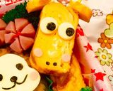キャラ弁♡動物園に行こう〜サルくまキリン作り方5写真
