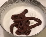 Wチョコクリーム、苺入りブッシュドノエル作り方33写真