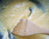 5分。とろとろ卵のチーズトマト炒め作り方3写真