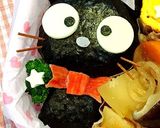 キャラ弁♡魔女の宅急便ジジ作り方4写真