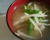 白カブと油揚げの味噌汁作り方15写真