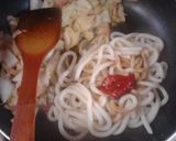 1人分　白菜たっぷりのソース焼きうどん作り方6写真