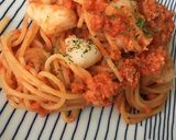 フライパンひとつで簡単ポテサラパスタ作り方7写真