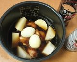 【炊飯器】手羽元と大根のコーラ煮作り方6写真