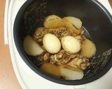 【炊飯器】手羽元と大根のコーラ煮作り方8写真