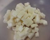 大根とブロッコリーとエビのあんかけスープ作り方1写真