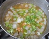 大根とブロッコリーとエビのあんかけスープ作り方2写真