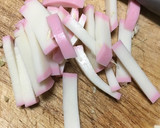 かまぼこと野菜の和風卵とじ作り方2写真