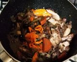 チキンでハヤシ 干し野菜入作り方2写真