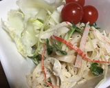 かにかまと大根で安価サラダ作り方4写真