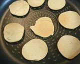 米粉の豆乳きな粉バナナパンケーキ作り方2写真