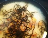 干し貝柱＆塩昆布で簡単炊き込みご飯作り方1写真