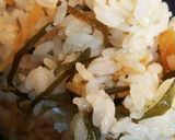 干し貝柱＆塩昆布で簡単炊き込みご飯作り方3写真