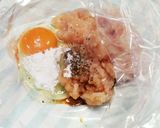 手を汚さないで作る鶏団子☆卵でふわりん♪作り方1写真