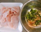 鶏むね肉のネギ塩焼き作り方1写真
