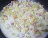 ワンタンの皮でベーコンポテトパイ作り方3写真