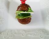 肉だんごで作るかわいいハンバーガー☆作り方2写真