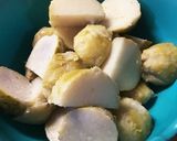 里芋の味噌和え作り方1写真