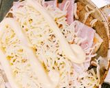 余ったちゃんちゃん焼でパングラタン作り方3写真