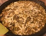 米粉で低糖質☆肉 カレー チーズもんじゃ作り方7写真
