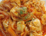 ごろごろ鶏肉と野菜のトマト煮✨作り方7写真