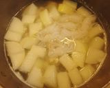 もも肉と大根の味噌炊き作り方3写真