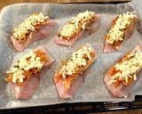 白身魚のピザ焼き☆オーロラソース作り方5写真