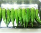 オクラのアヒージョ　醤油の隠し味♪作り方1写真
