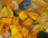 温まる♪かぼちゃと白菜のカレー風味煮込み作り方6写真