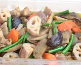 がごめ昆布粉入り根菜の煮物作り方7写真