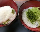 丼に野菜の千切り作り方1写真